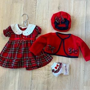 Boutique Christmas outfit girl